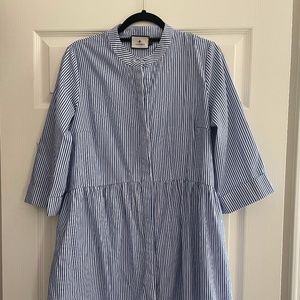 Tuckernuck Royal Striped Shirt Dress